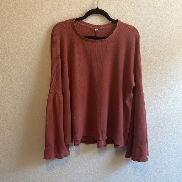 bell sleeve top - Picture 2 of 4